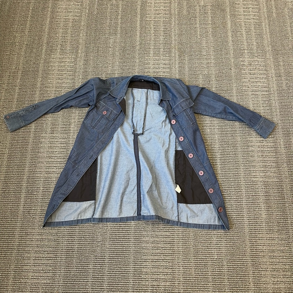 Theory Women’s Deep Blue Denim Jacket